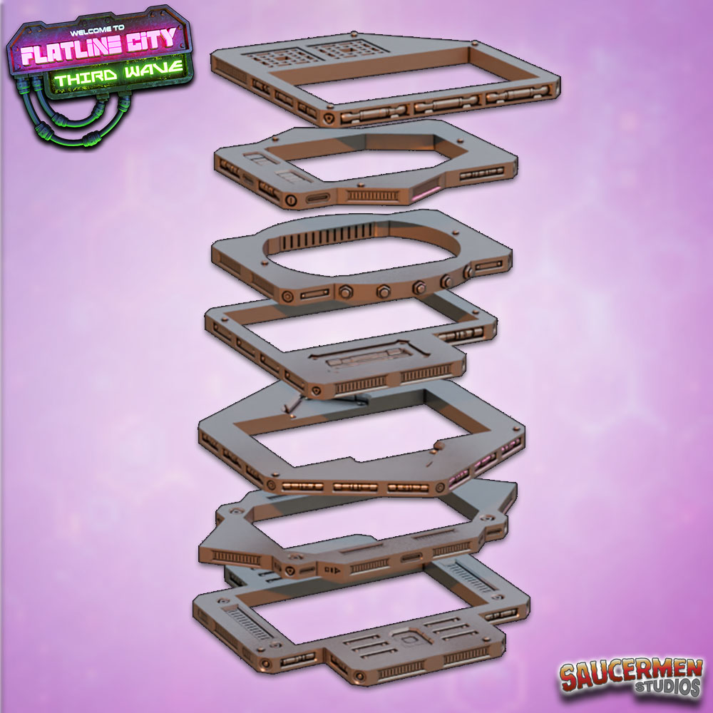 Flatline City: Third Wave - Shape Converters (Standard to All)